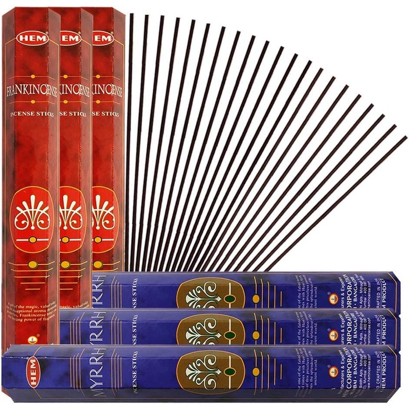 Incense Sticks with Incense Holder Bundle for Spiritual Décor and
