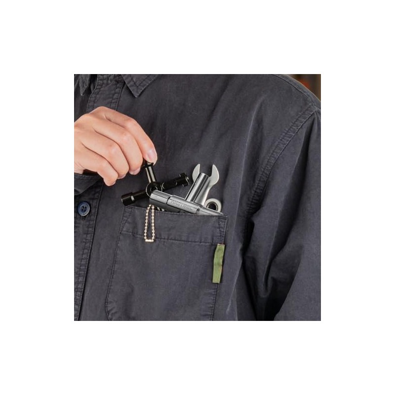HAUTMEC - Llave de agua universal multifuncional de 4 vías,