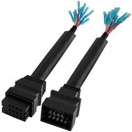 XMK 13 Pin Connector for Boss Snow Plow Wiring Harness Repair Kit Replace MSC04753 MSC04754 for Boss Snowplow Blade 13 Pin Connector