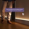 RAYZEEK Wireless Motion Sensor Plug Kits,No-Wire Mini PIR Sensor Switch