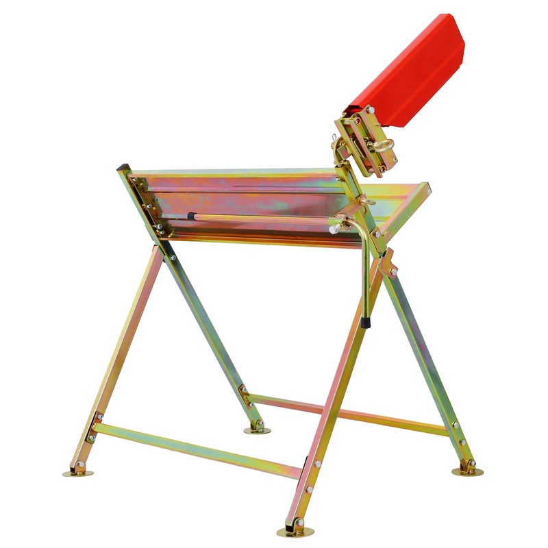 HPKRSTEARL Steel Log Saw Horse, Foldable Heavy Duty Saw Horse