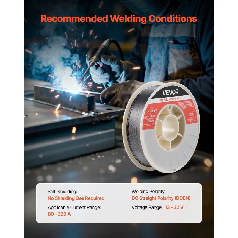 E71T-11 0.03-inch 10 LBS Flux Core MIG Welding Wire Gasless