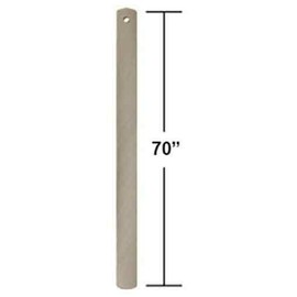 Emerson CFDR70AP Kathy Ireland Home Ceiling Fan Downrod, 70 Inch, Antique Pewter