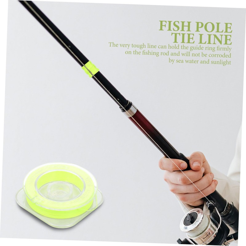 BESPORTBLE 1 Roll DIY Fishing Rod Fixing Line Guide Tie