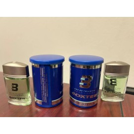 CHAZ INTERNATIONAL Lot OF 2 BOXTER POUR HOMME by CHAZ INTERNATIONAL 0.23 oz / 7 ML EDT Miniature