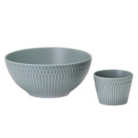 Yamakatsu Mino Pottery ODA05-3053B Noodle Bowl, Somen Bowl, Somen Bowl, Soba Boar, Ramen Donburi, Dinnerware Set, Approx. 7.9 inches (20 cm), Diameter Approx. 7.9 inches (8 cm), Oda Pottery, Mother's