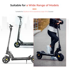 LUCK4U 8.5 * 2.5 Solid Scooter Tire Front and Rear Wheels Replacement for Dualtron Mini & Speedway Leger (Pro) scooters 8.5 * 3 off-road solid tire(2 PCS)