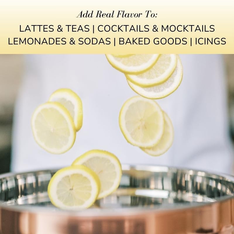 Sonoma Syrup Co Meyer Lemon Infused Simple Syrup 12.7 Fl