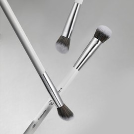 Albeaut Concealer Brush, Angled Brightening Concealer Makeup Brush Under Eye Blending Brush Kitten Paw (189 concealer)