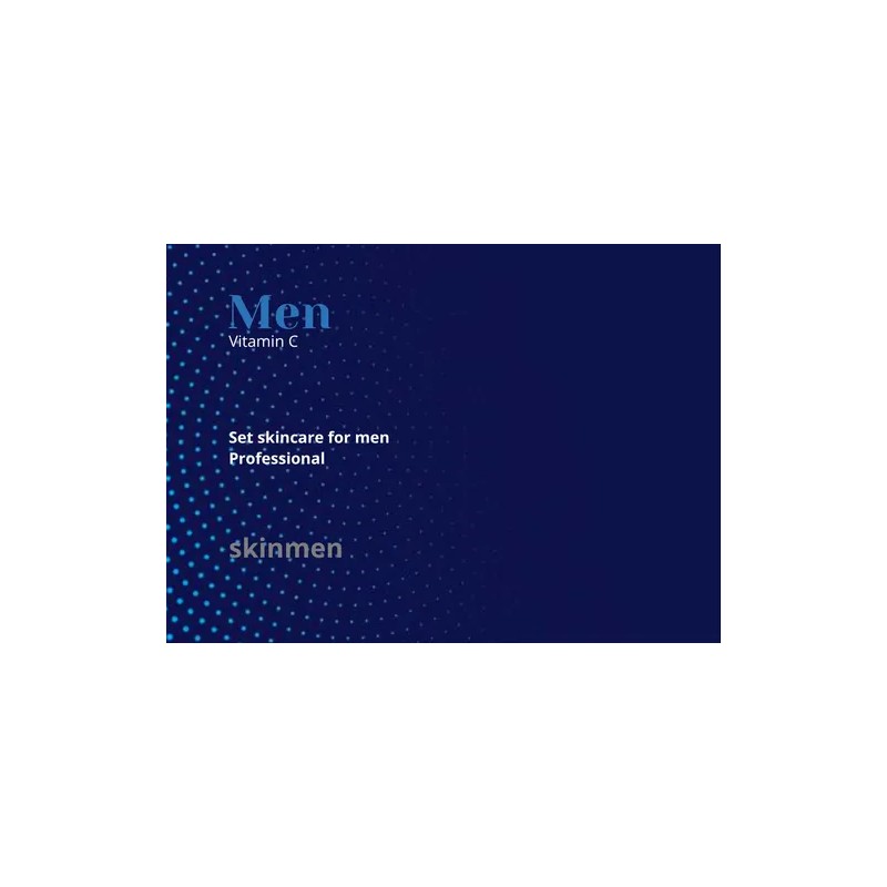Kit Skincare Para Hombre Limpiador Tónico Serum Crema