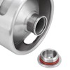2L Beer Keg Mini Stainless Steel Beer Barrel with Spiral
