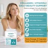 Marine Collagen 1200mg + Vitamin C, 60 Capsules, 1 Month