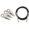 Fender Pure Vintage '65 Stratocaster Pickups Bundle with Instrument Cable