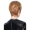 Feather Cut Wig Color R2 Ebony - 3.5" Short Pixie