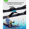 ‌Non-Elastic Yoga Stretching Strap with 10 Loops – Ideal for