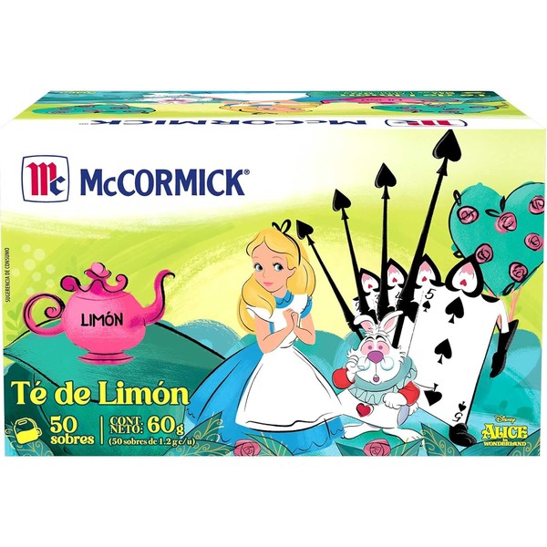McCormick Té de Limón 50 sobres Alicia