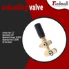 findmall Pressure Washer Regulator 1/2 Female Inlet, 3/8 Male Outlet,