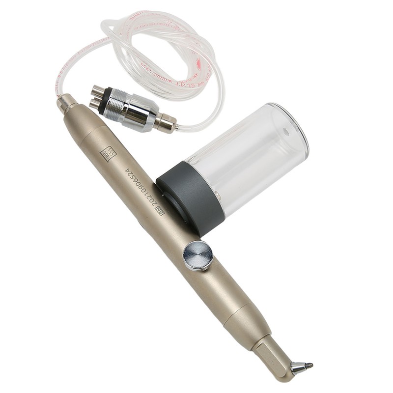 Dental Teeth Polisher Stainless Steel 4 Holes 360° Rotating Nozzle