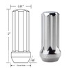 DCVAMOUS 32 PC 14x1.5 Lug Nuts Chrome 7-Spline Compatible with