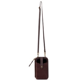 The Sak N/S Smartphone Crossbody - Women's Cellphone Bag & Wallet For Everyday - Leather Convertible Wristlet With Zipper