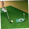 Totority 2pcs Golf Putting Hole Cups with Flags Portable Golf