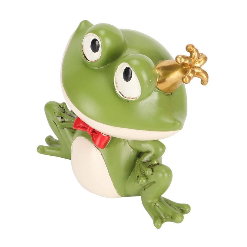Frog Key Holder Statue Candy Dish Sculpture Living Room Tabletop