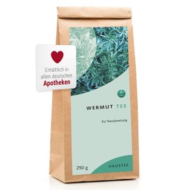 Weltecke Wormwood Tea Loose 250 g | Pharmacopoeia Quality from Germany | Artemisia Absinthium | Intense Mugwort Tea | Herb Bitter Wormwood Tea | Fresh Bottled, Delivered Directly | Vegan