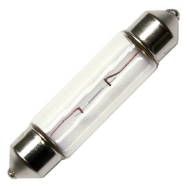 Bulbrite 5W 24V Clear Xenon Bulb, Festoon Base