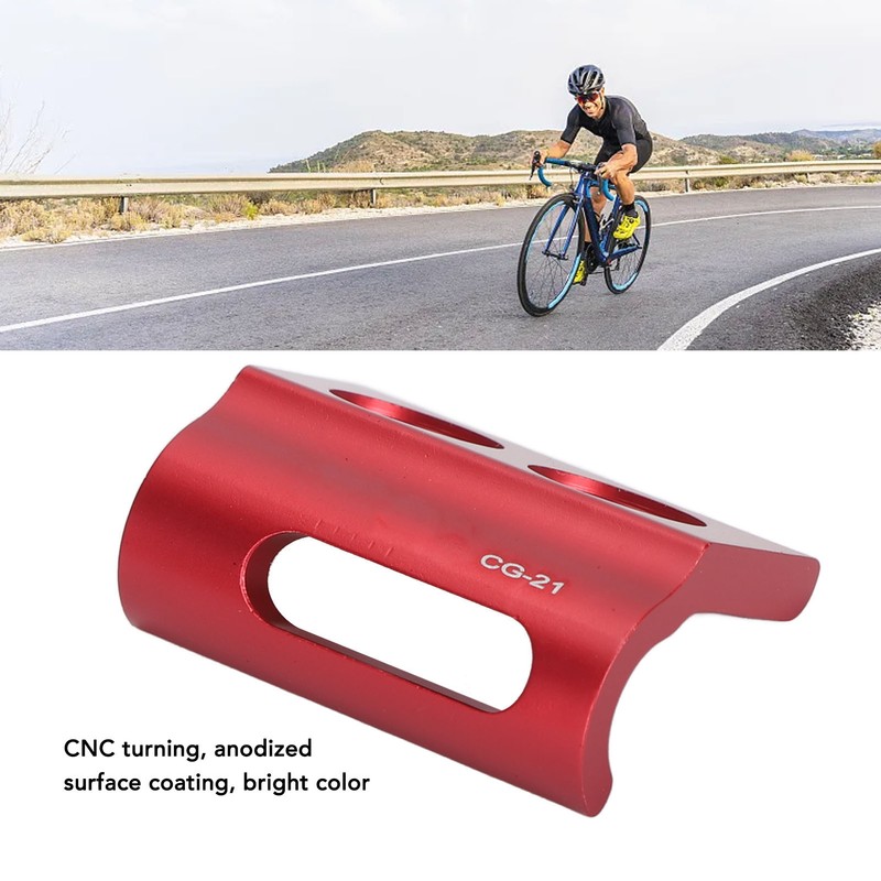 Bike Front Derailleur Hanger Aluminum Alloy Derailleur Mount Adapter Sturdy