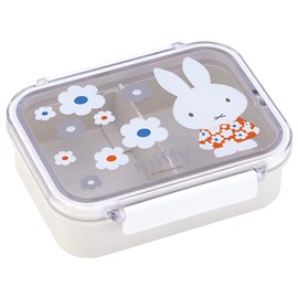 Skater PM3CA-A Dishwasher Safe Storage Container, 14.5 fl oz (430 ml), Miffy, Monotone, Made in Japan