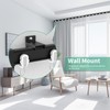 YLNANMI Flexible Bendable Aluminum Curtain Track Ceiling or Wall Mount