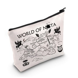 LEVLO The House of Wind Cosmetic Bag SJM Fans Makeup Bag Throne Themed Readers Merch Birthday Party Gift, World of N-, Daily