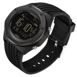 findtime Mens Sports Watch Military Watches for Men Waterproof Watches for Men Digital Watches for Men Tactical Watch Mens Digital Watches Pedometer Step Calories Distance Counter for Sports, Black
