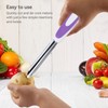 2Pcs Straight Peeler Slicer, Vegetable Fruit Peeler Slicer Zucchini Cucumber