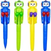 Maydahui 4-Piece Stylish Boxing Robot Ballpoint Pen, 0.04 inch (1.0