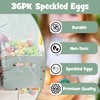 SRV Hub 36Pcs Easter Mini Eggs, Easter Decorations, Artificial Bird