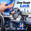 Car Phone Mount for Dashboard, Windshield & Air Vent, Telescopic