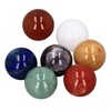 7pcs Chakra Crystal Balls Topaz Redstone Green Aventurine Lapis Lazuli