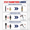 SENNMONN 60 PCS Fully Magnetic Nut Driver & Bit Set,