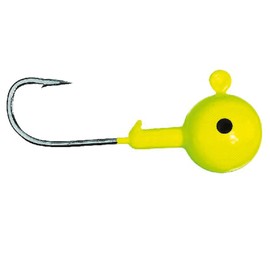 Jenzi Jigheads Heavy Duty Yellow Fluorescent, 7/0 40g