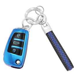 Koaudb Car Key Case Cover Fits, blue