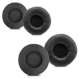 Plantronics Headset Ear Cushions, Earpads Replacement 50mm Ear Pad Covers for Plantronics Blackwire 3220 3210 3320 C320 HW251N HW261N HW510 HW520 Jabra PRO 920 930 Biz 1500 GN2000 Headphones (4 Pack)