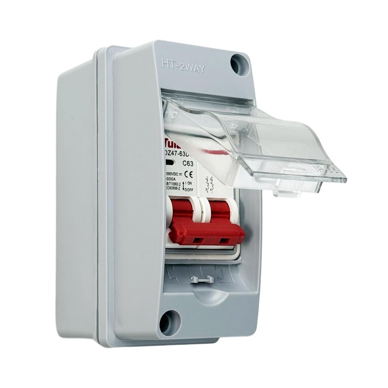 DC Miniature Circuit Breaker 1000V, IP65 Waterproof PV Solar DC