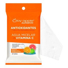 Set De 3 Paquete De Toallitas Desmaquillante Con Vitamina C