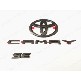 Toyota OEM 2018-2023 TOYOTA CAMRY SE BLACKOUT EMBLEM OVERLAY KIT GEN OEM PT948-03191-02