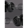 goldenwarm Black Interior Door Knobs, Matte Black Keyless Privacy Door