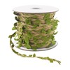 Natural Jute Twine, 66 Feet 5mm Burlap Leaf Ribbon, Braided