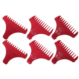 Vicue Upgraded Set of 3 T Wide Trimmer Guides Replacement for W-a-h-l #3792 – Fit for the 5 Star Detailer #2215 T Wide Blade - Red