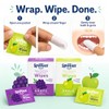 ToothWipes, TP50 tripack, 40 Apple, 20 Grape, 60-Wipes