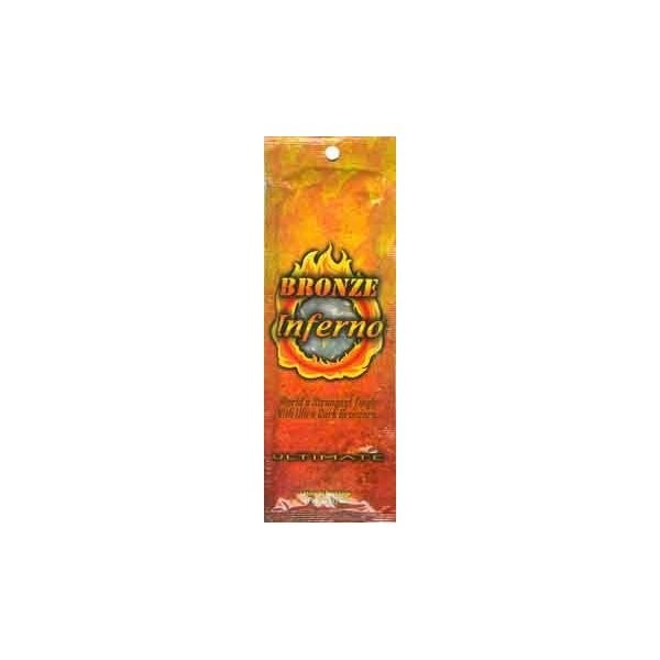 5 Bronze Inferno Hot Sizzling Bronzer Tanning Lotion Packets